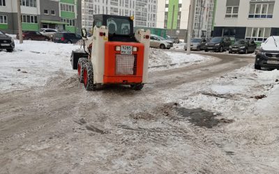 Уборка снега 3